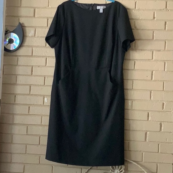 Liz Claiborne black dress size 16w NWOT